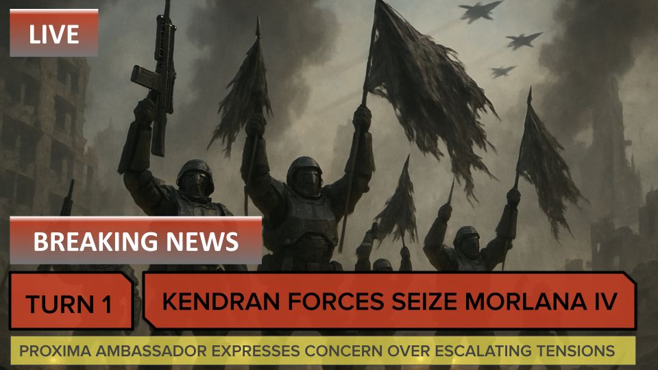 Tensions rise as Kendran forces seize Morlana IV