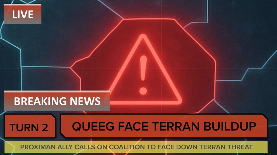 Proxima Federation protests military buildup in the Gamma IX system