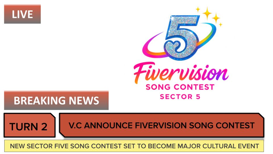 Visvanivasah Confederacy proclaim the inaugural Fivervision Song Contest