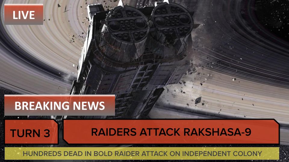 Rakshasa-9 devastated by raiders
