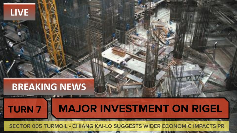 Large scale investment in rigel