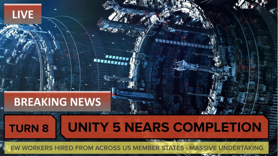 Unity 5 station nears completion