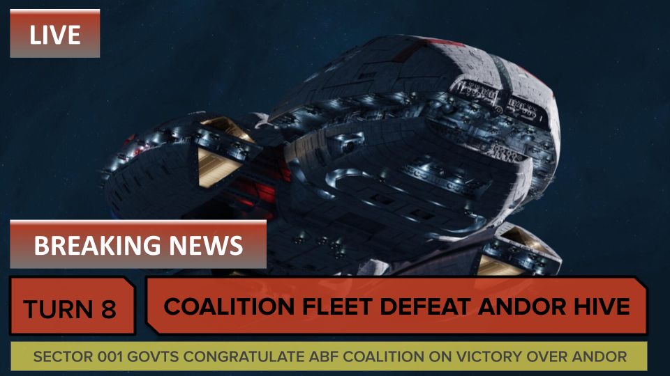 Andor hive fleet repelled in historic coalition engagement