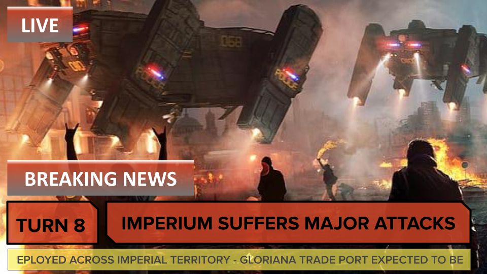 Imperium struck by major attacks