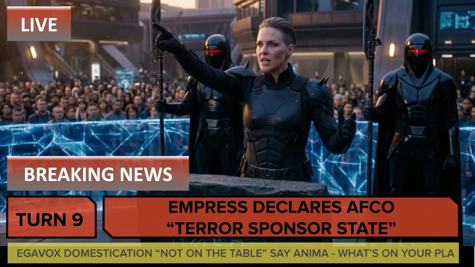 Empress Declares AFCO “Terror Sponsor State”