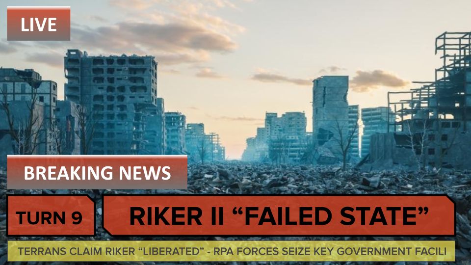Riker II “Failed State” claims Terran Federation