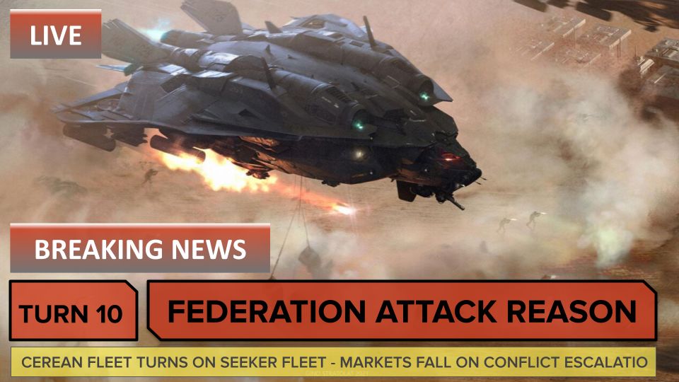 Talks collapse - federation attack reason - cpa fleet fires on seeker allies