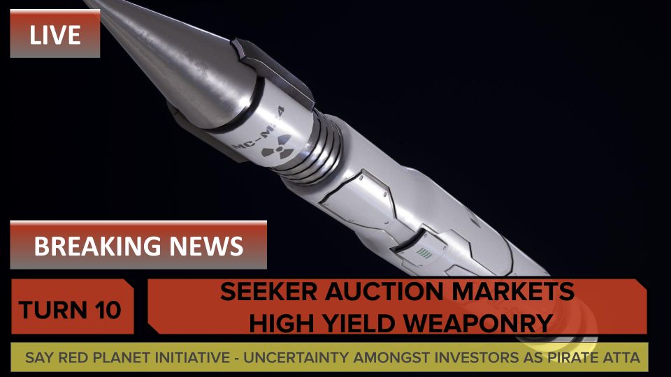 Seeker auction markets high yield weaponry