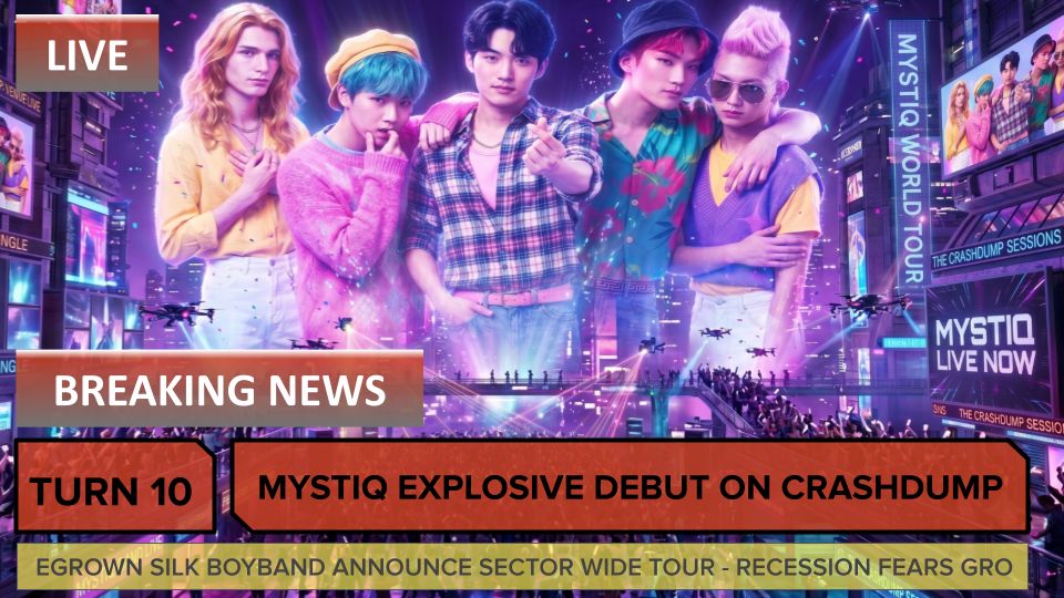 Mystiq light up crashdump in explosive debut