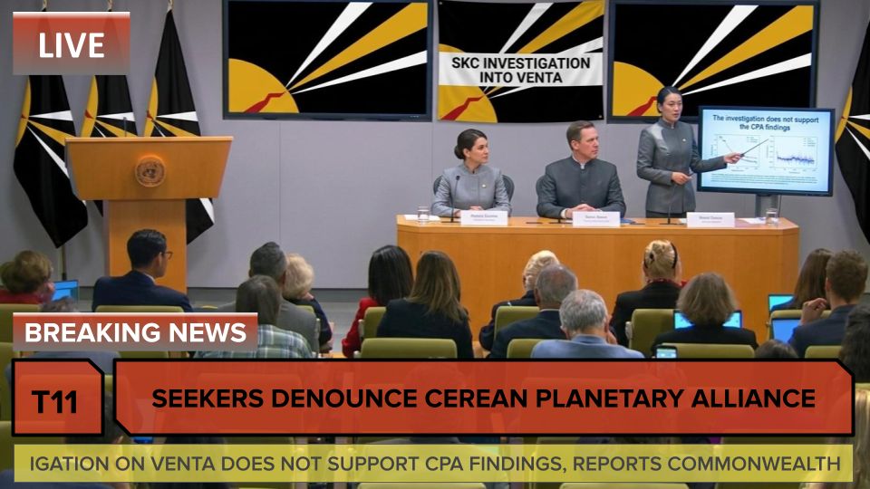 Seekers denounce cerean planetary alliance