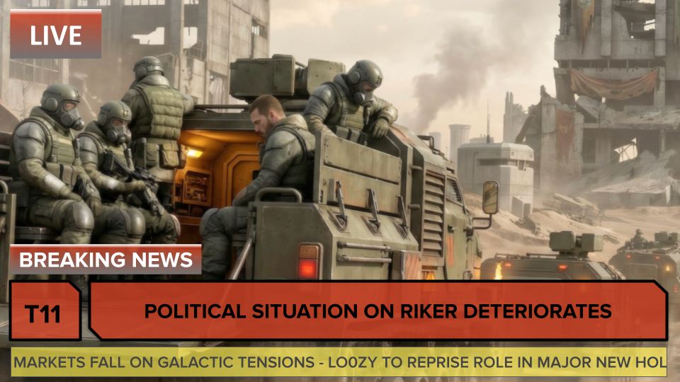 Political situation on riker ii deterioriates