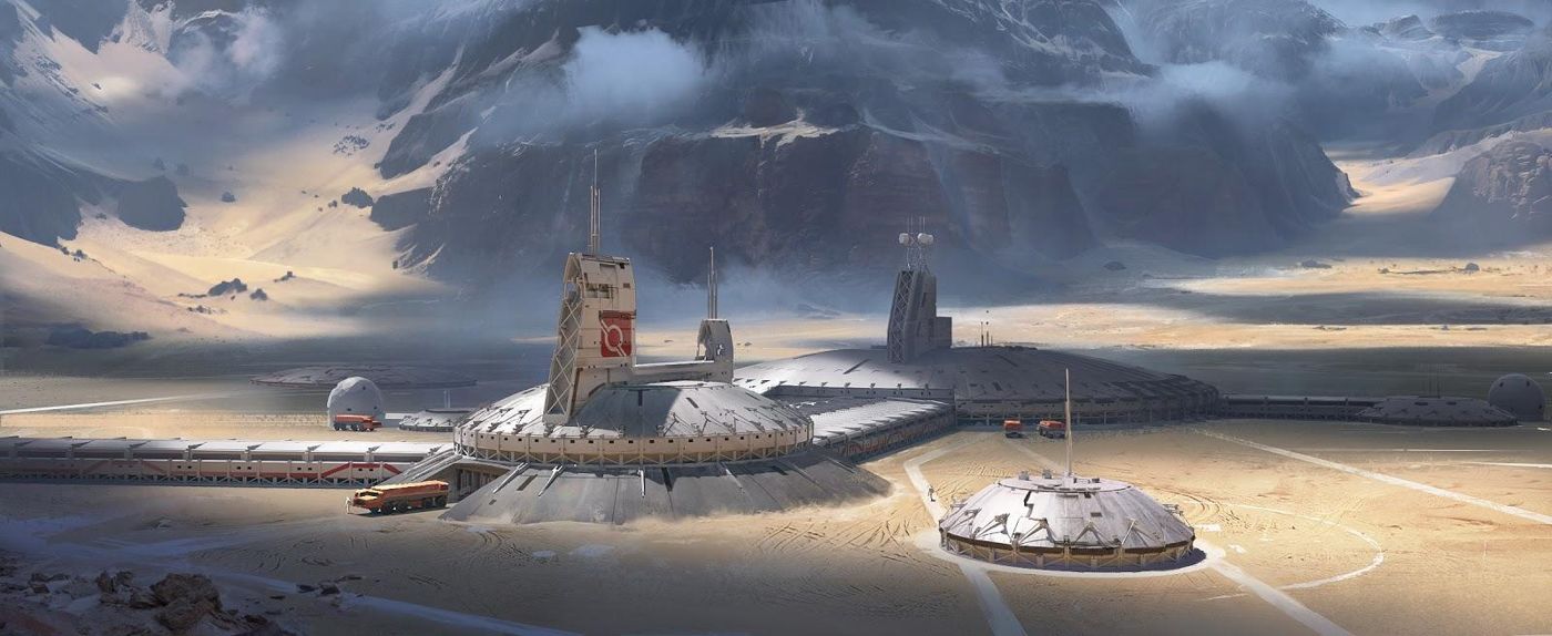 Science Station Bravo, Adama Colony, prior to the catastrophe, 2347